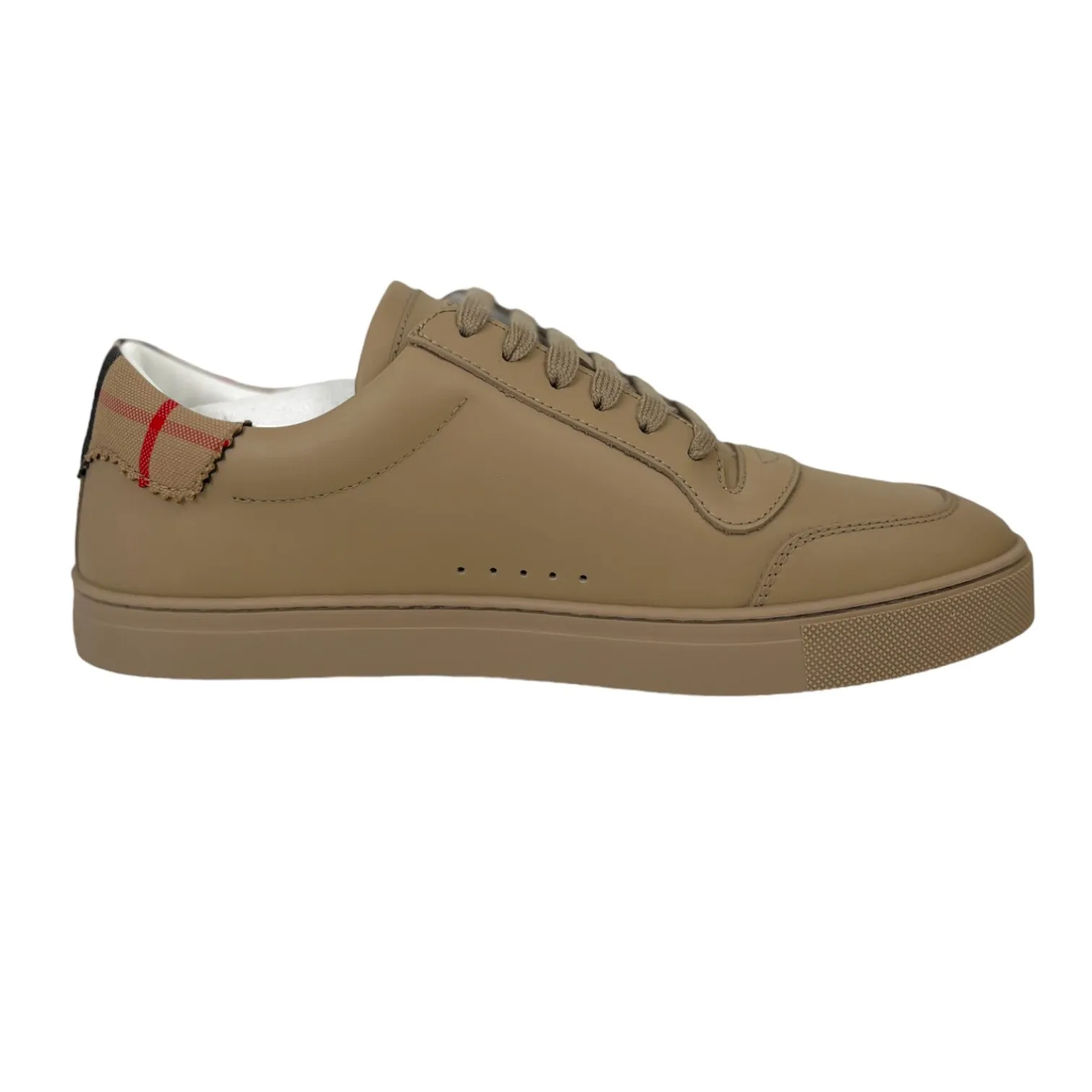 Men's Vintage Check Low Trainers Beige Size EU 40 / UK 6