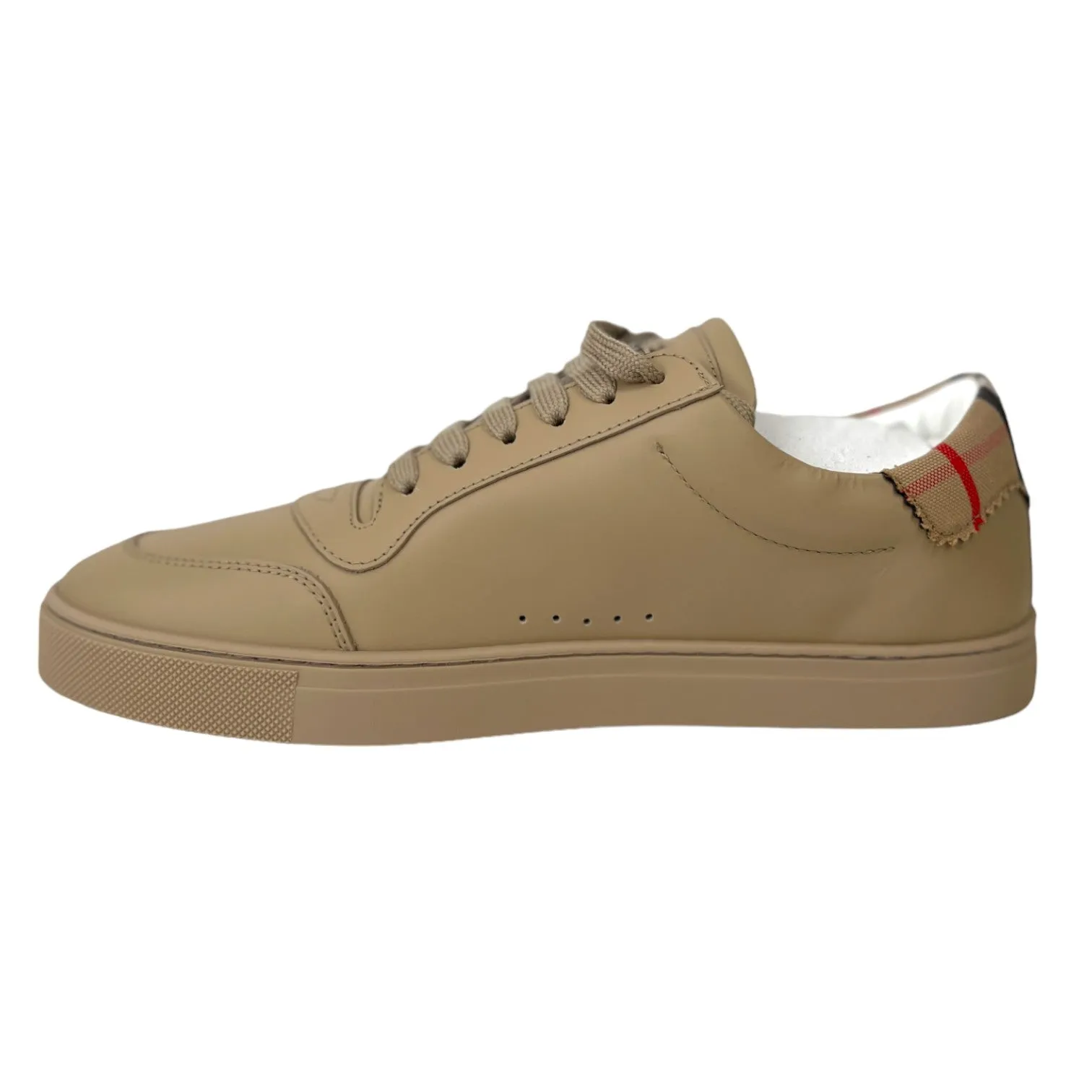 Men's Vintage Check Low Trainers Beige Size EU 40 / UK 6