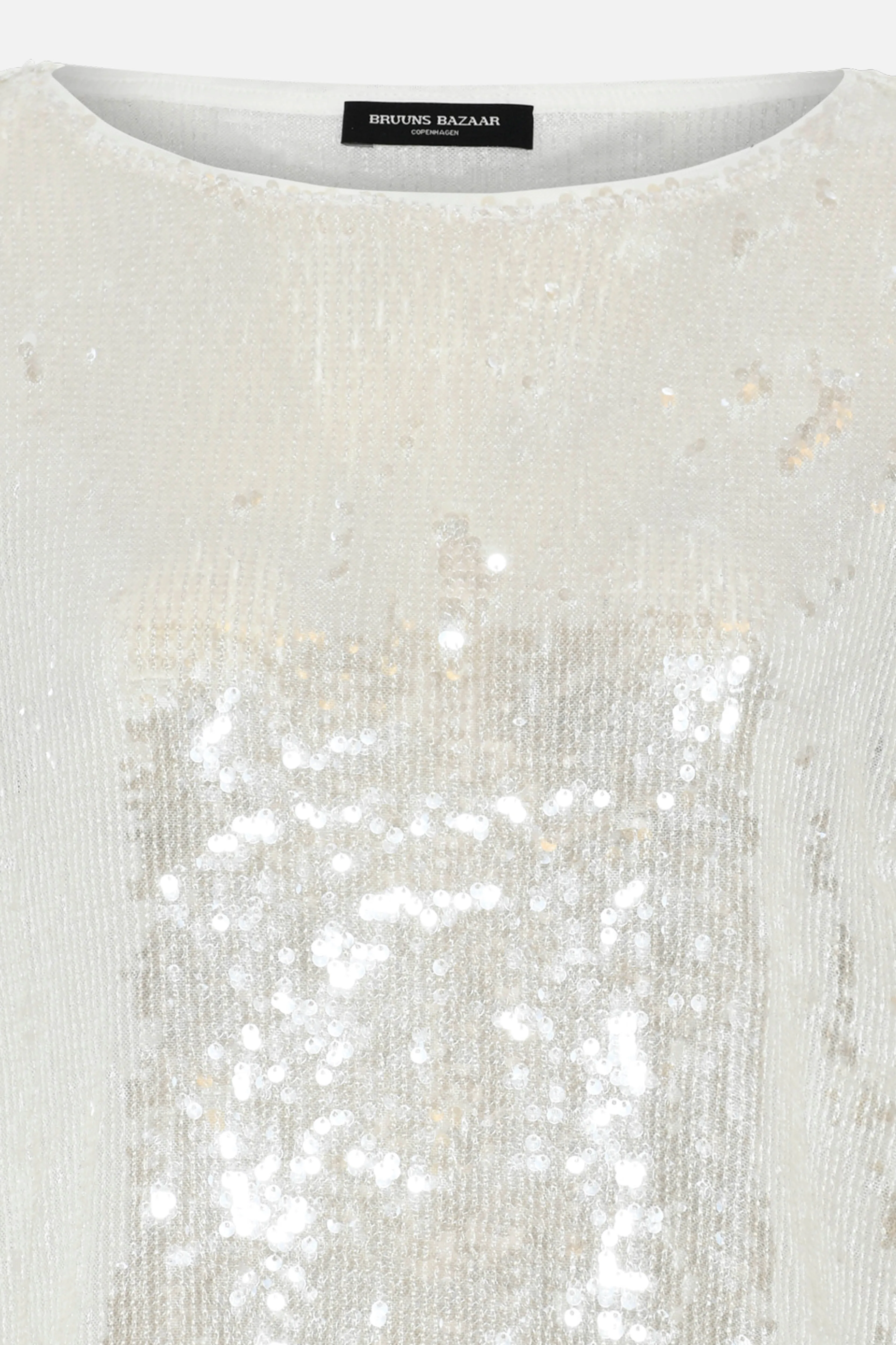 MossroseBBGinia blouse - White w Silver