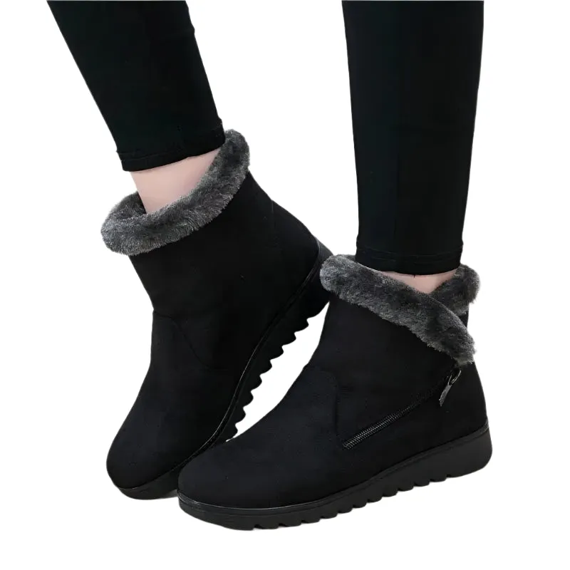 NIEVA | Lined Winter Ankle Boots
