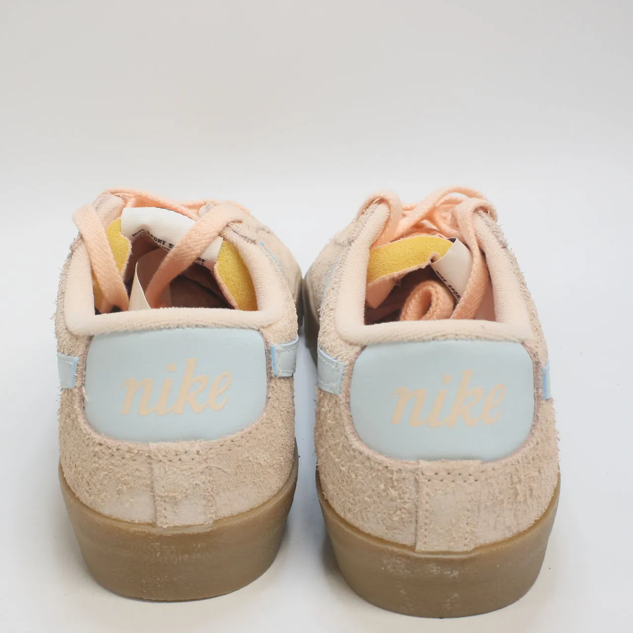 Nike Blazer Low Vintage Trainers Crimson Tint Glacier Blue Uk Size 6