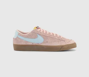 Nike Blazer Low Vintage Trainers Crimson Tint Glacier Blue Uk Size 6