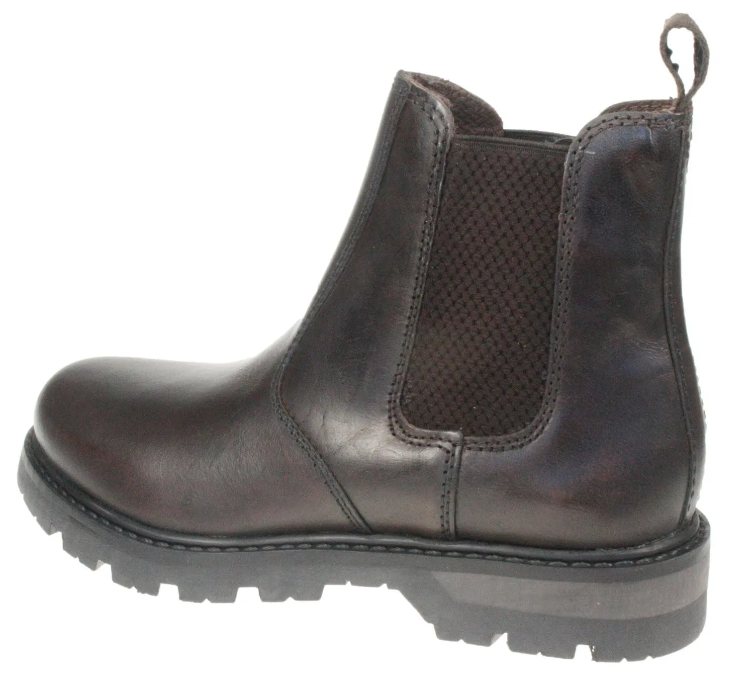 Oaktrak Kids Rocksley Leather Chelsea Dealer Boots