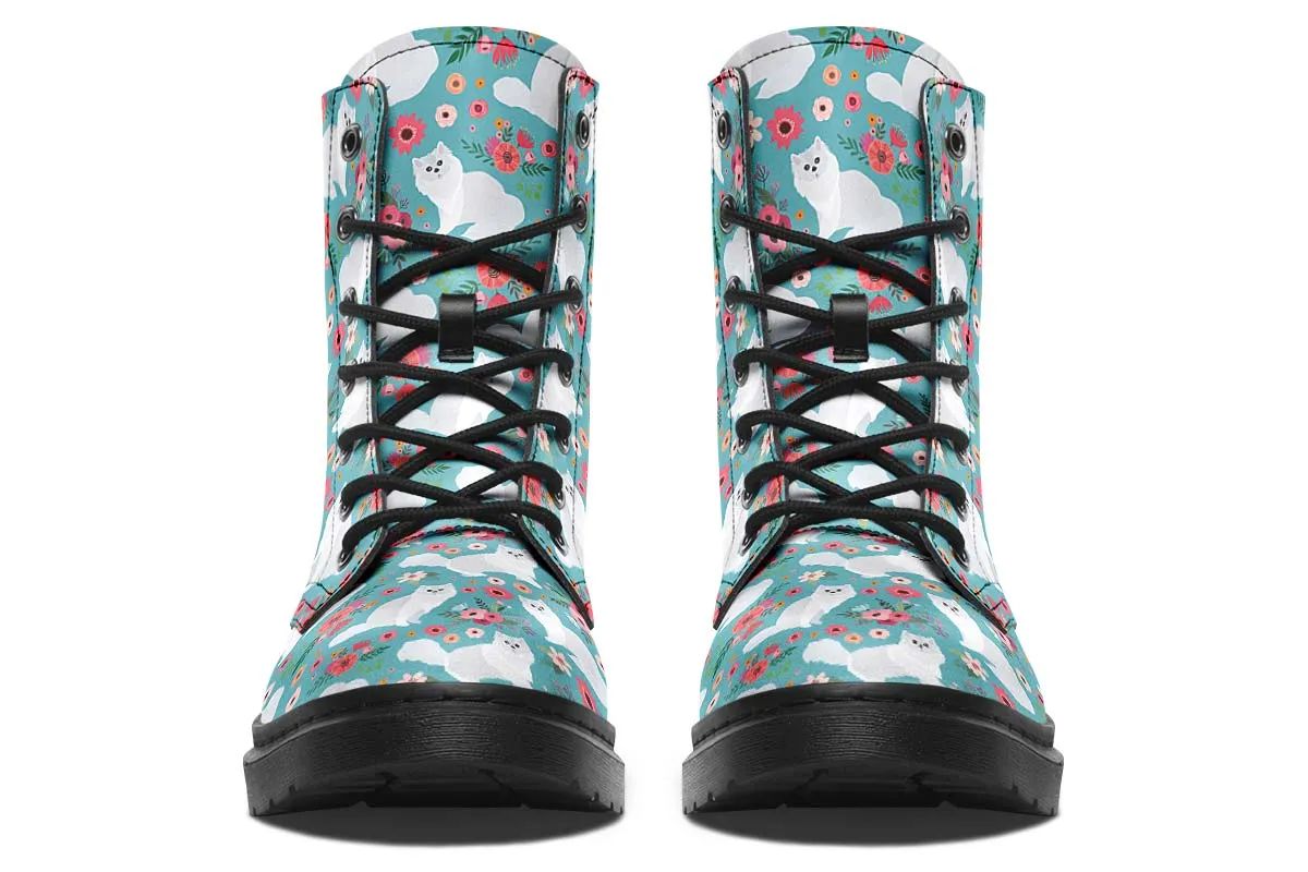 Persian Cat Flower Boots