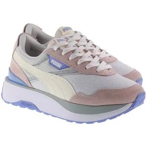 Puma Trainers Womens Cruise Rider Silk Road Pristine Platinum Grey