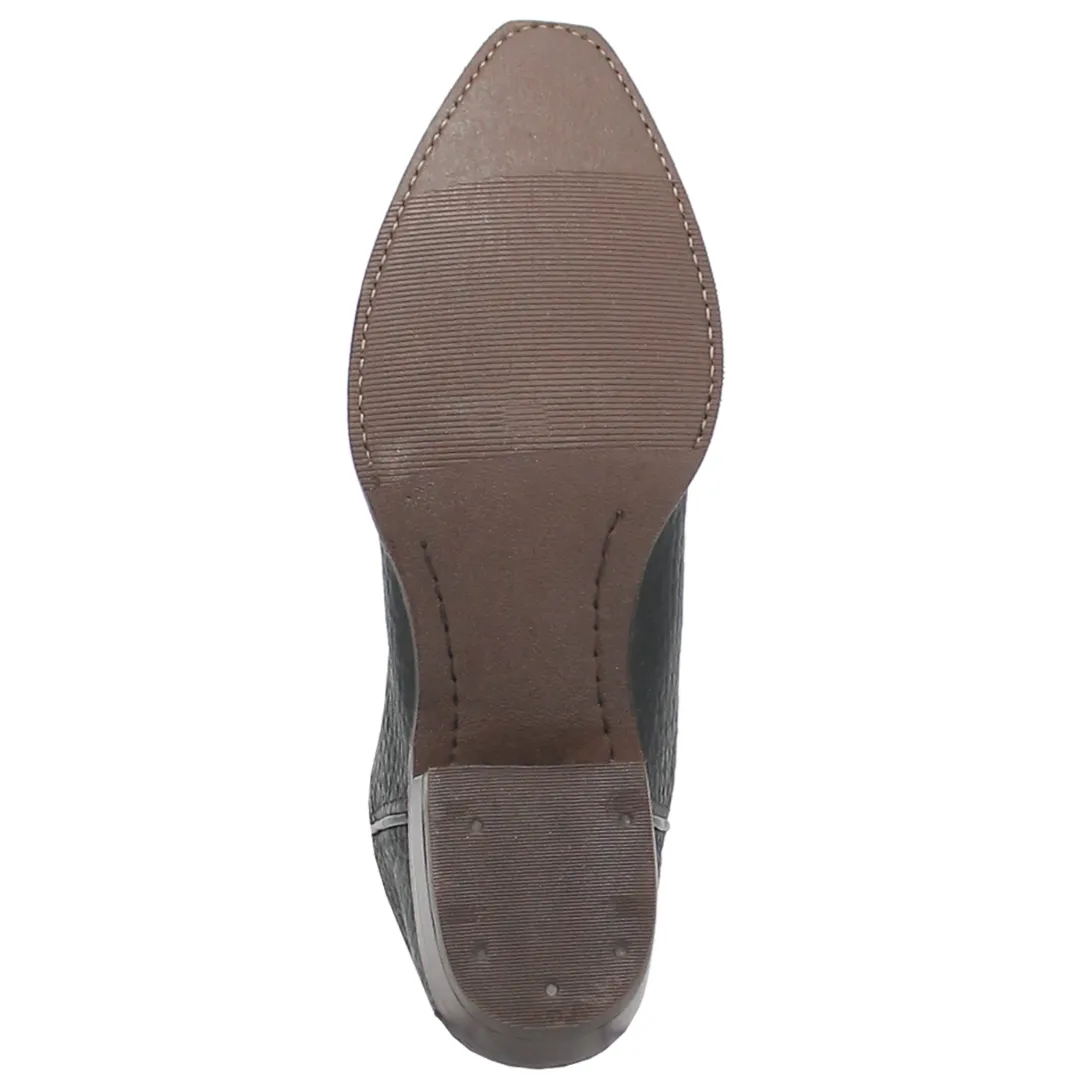 Rio Lobo Leather Boot - Black/Burgundy - DI154-BK