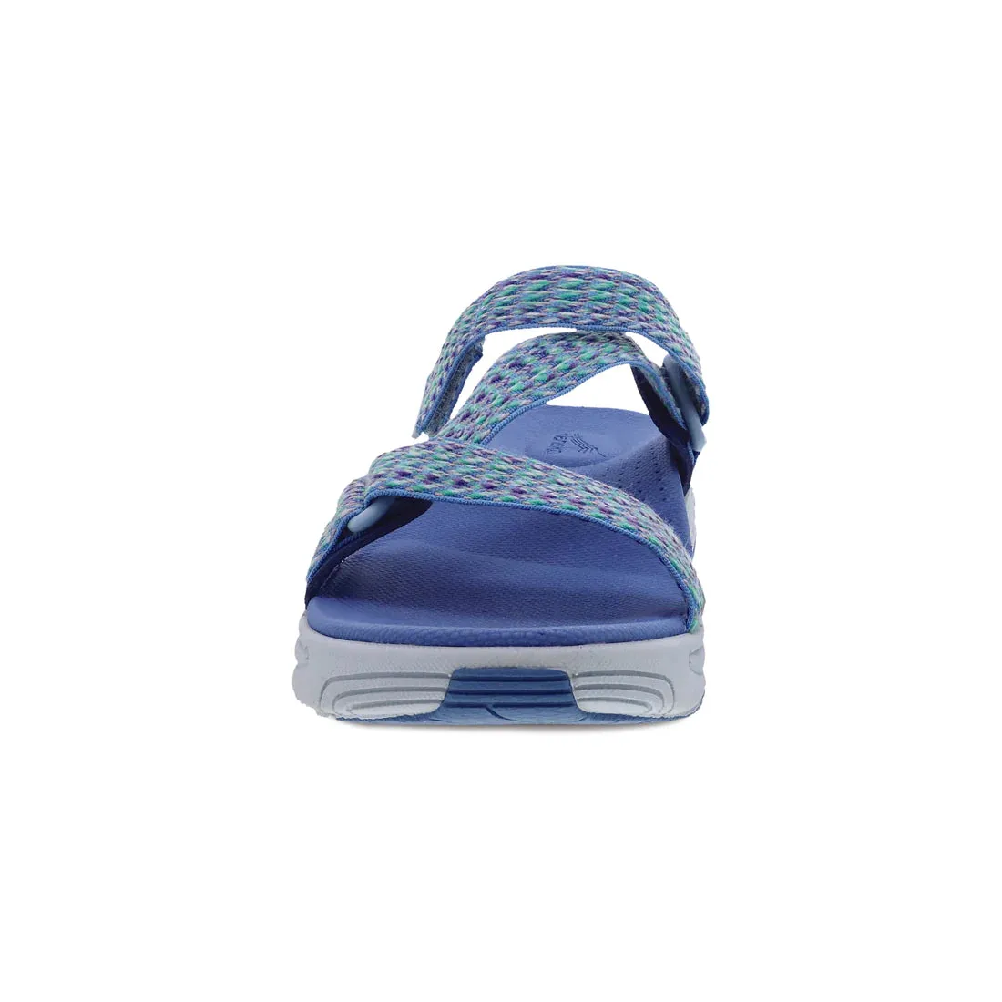 Rosette Adjustable Eva Sandal in Blue