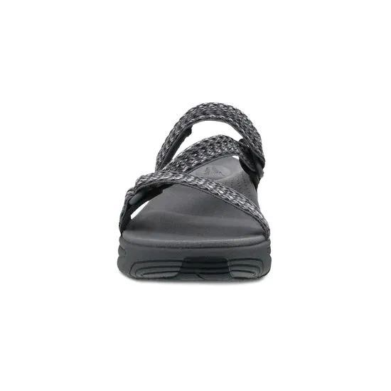 Rosette Adjustable Eva Sandal in Grey