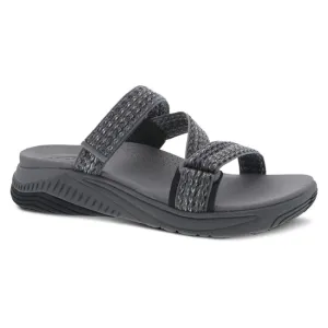 Rosette Adjustable Eva Sandal in Grey
