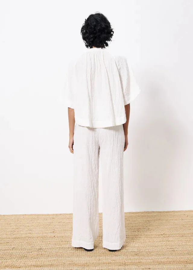 SAANA CREAM BLOUSE