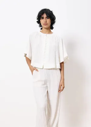 SAANA CREAM BLOUSE