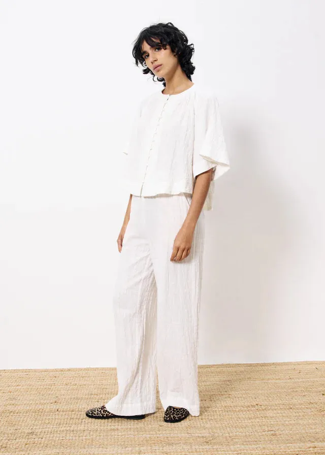SAANA CREAM BLOUSE
