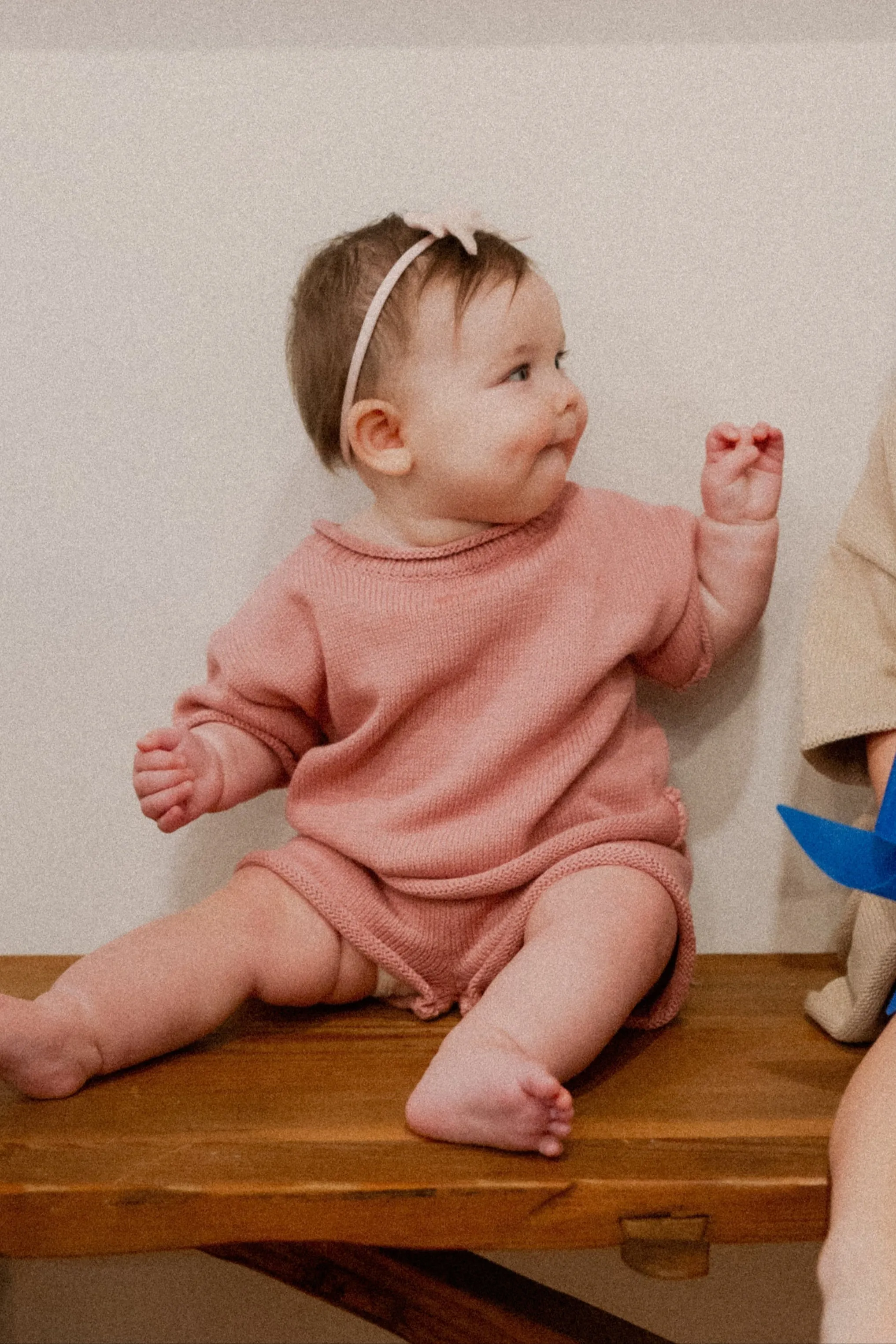 Saylor Knit Set in Pink