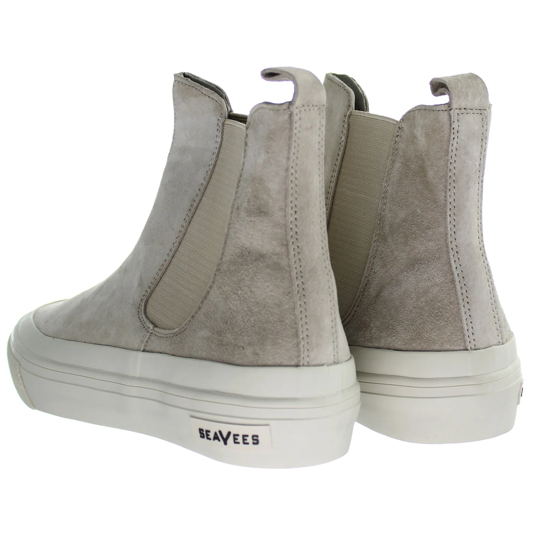 Seavees Shipyard Womens Off White Boots