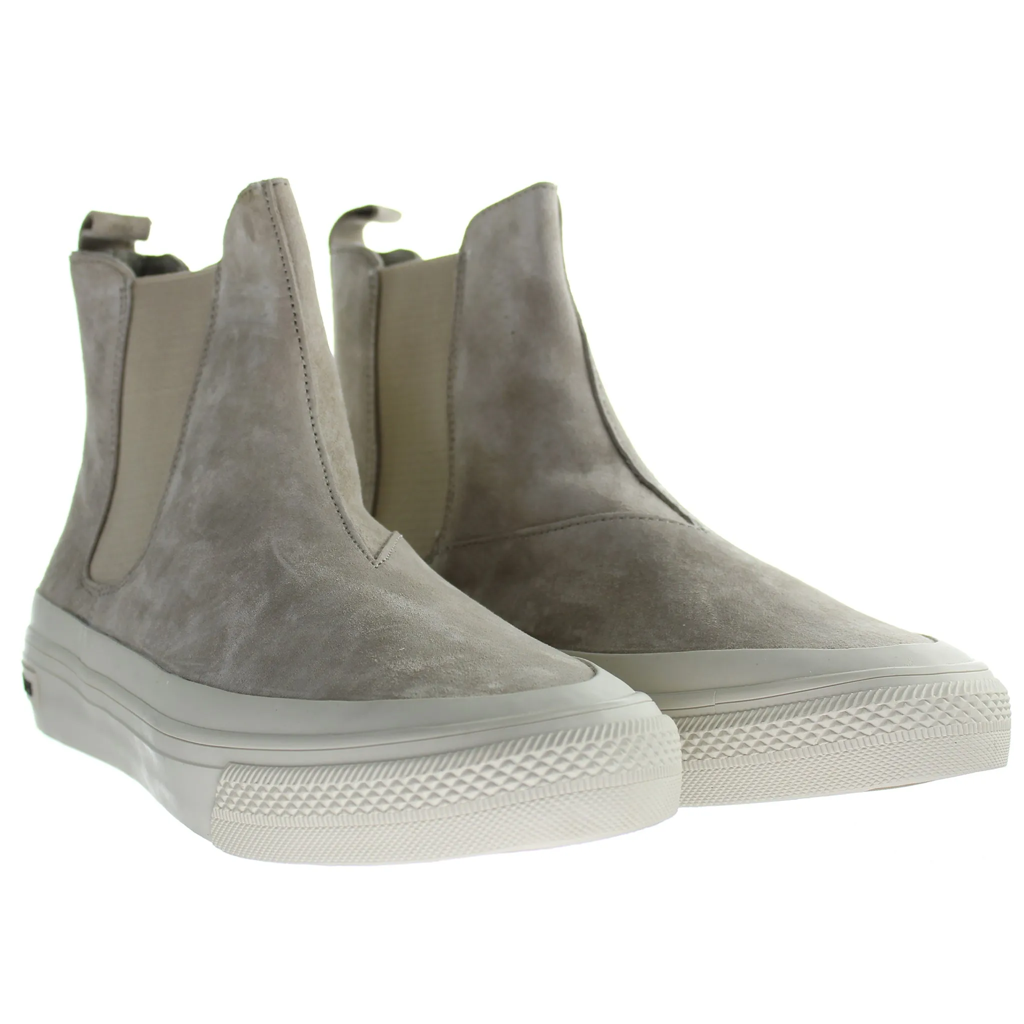 Seavees Shipyard Womens Off White Boots
