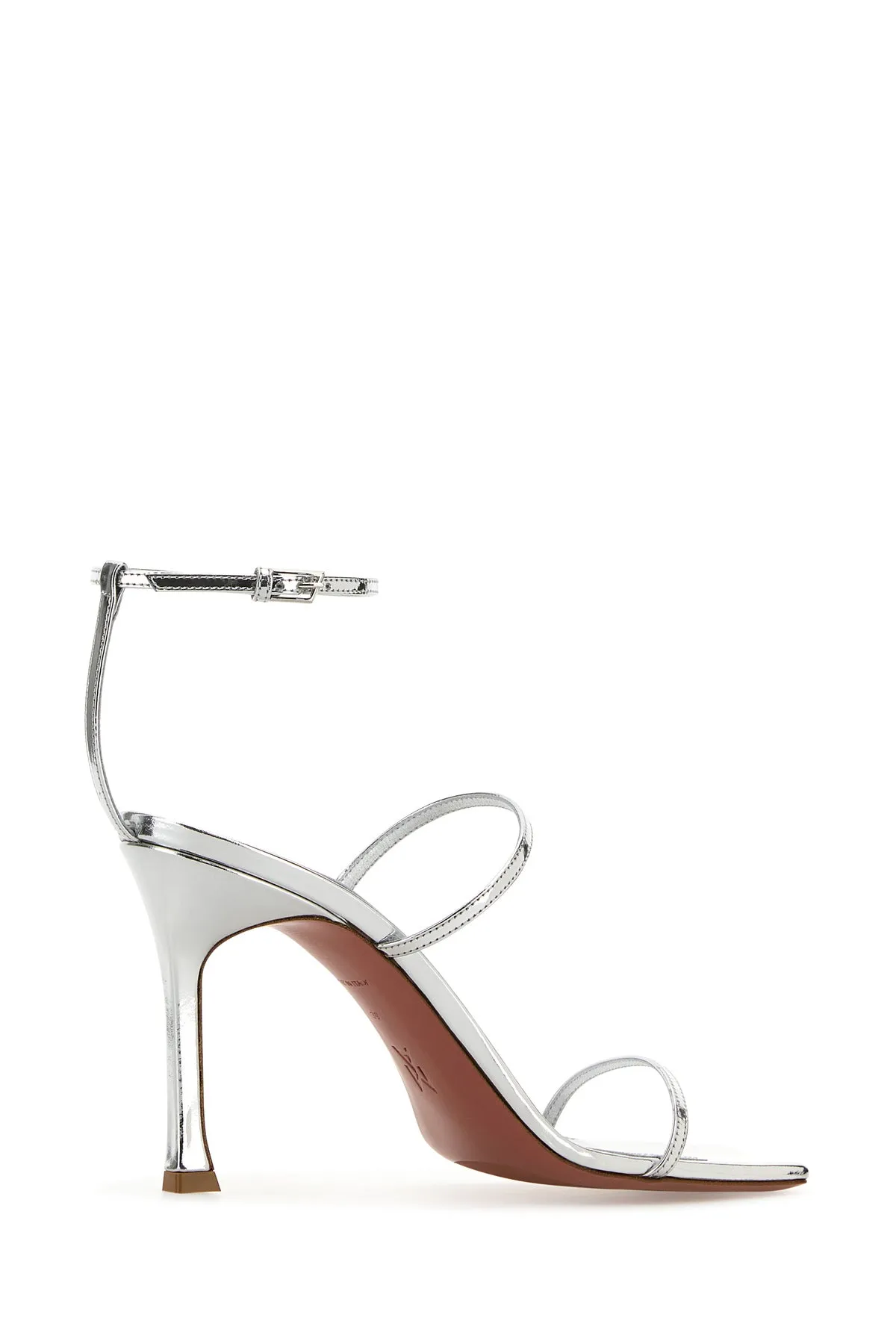 Silver leather Maya sandals