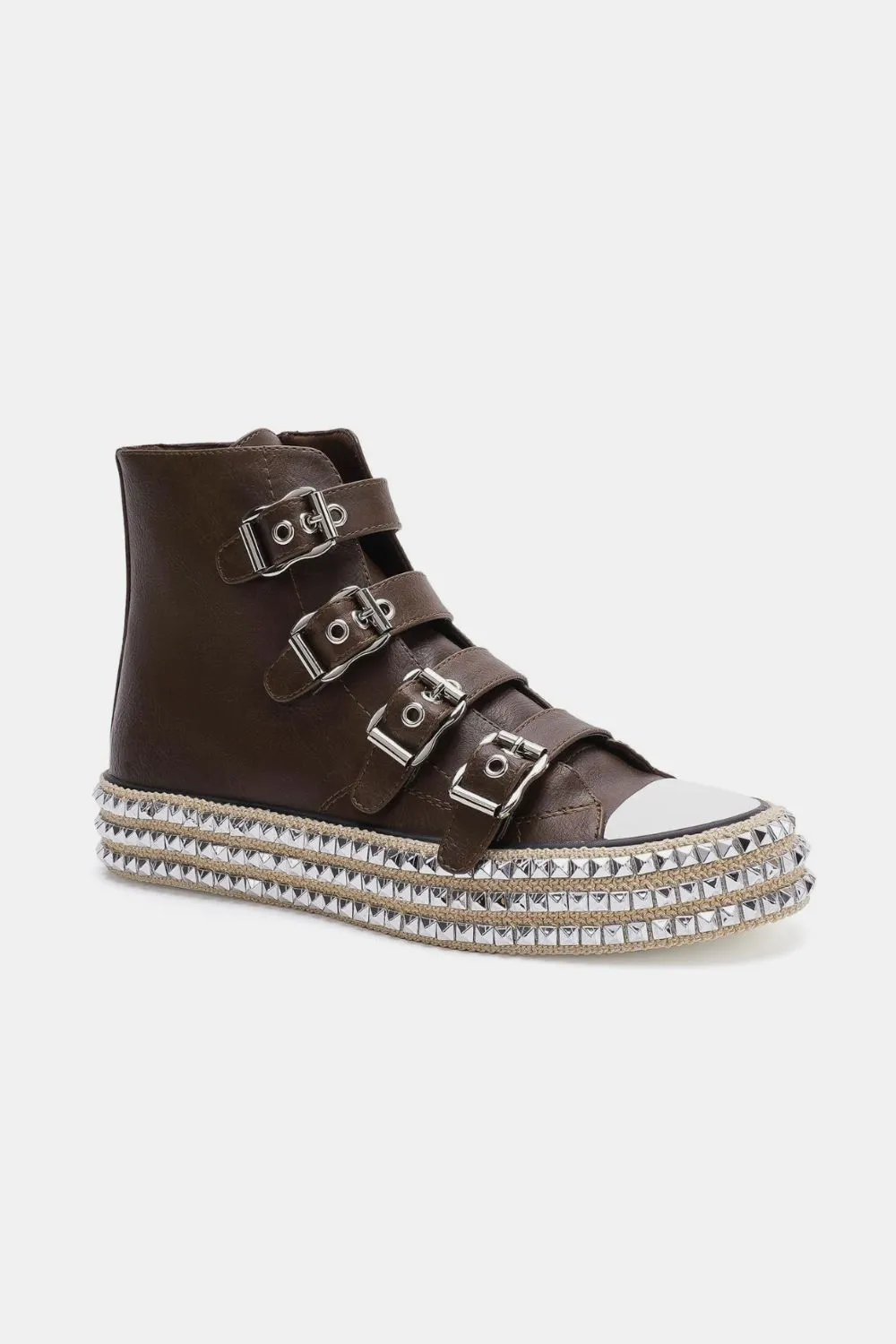 Taylor Studded Platform Sneakers