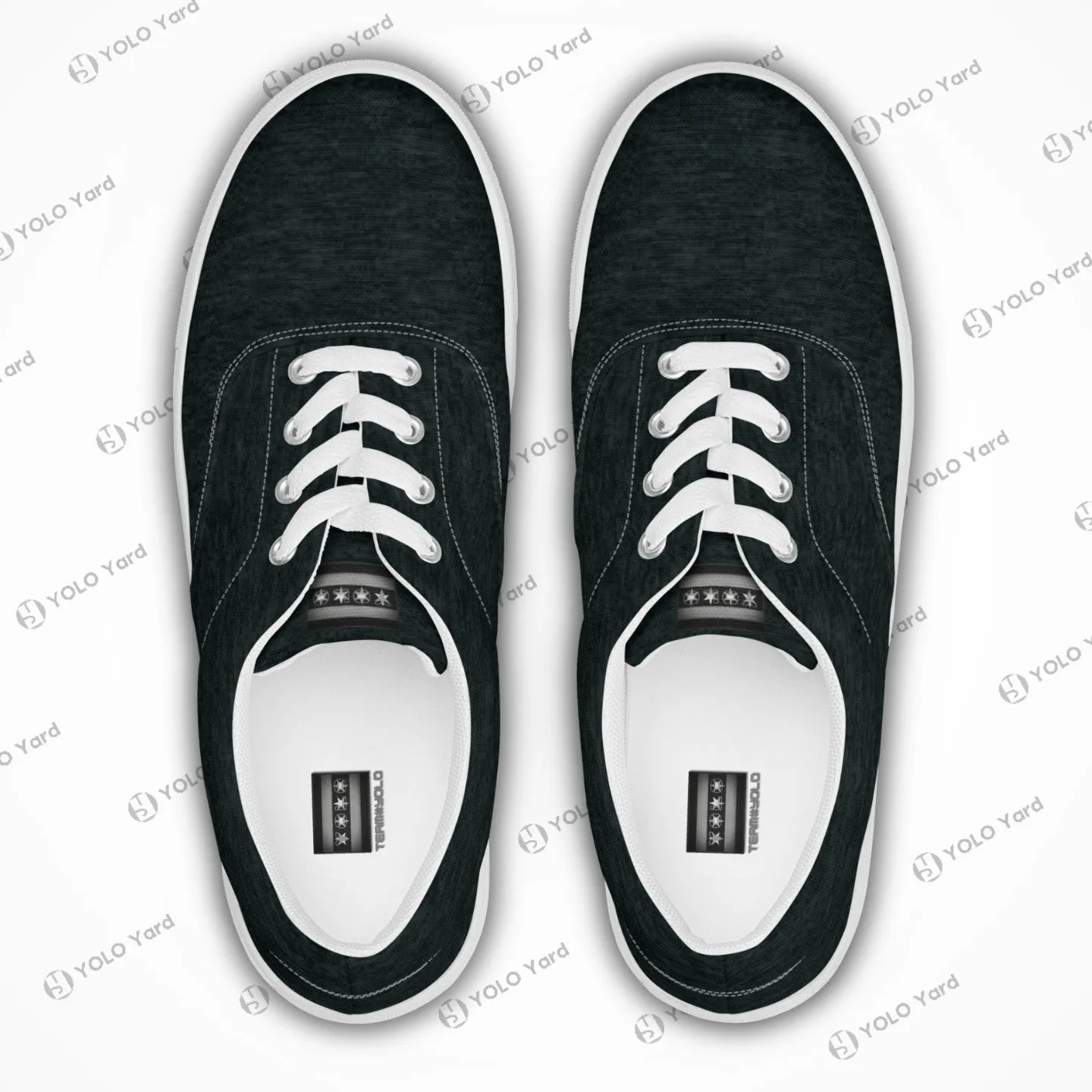 The Edgewalker 2 Canvas Sneakers | Black Team YOLO Edition