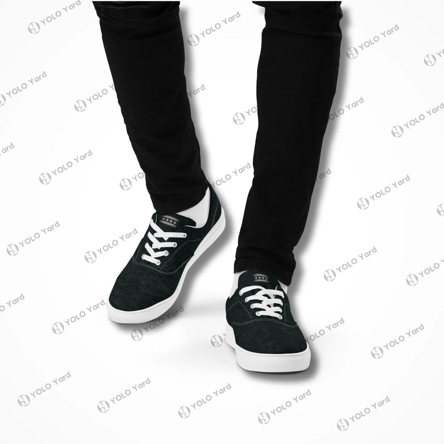 The Edgewalker 2 Canvas Sneakers | Black Team YOLO Edition