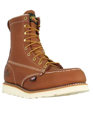 Thorogood 804-4208 Mens American Heritage 8 Inch Safety Toe Moc Tobacco