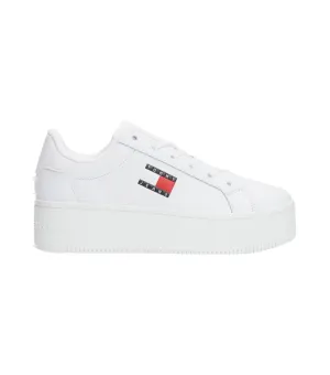 Tommy Hilfiger Jeans Tjw Flatform Ess Wit