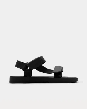 Trek Black Sandals