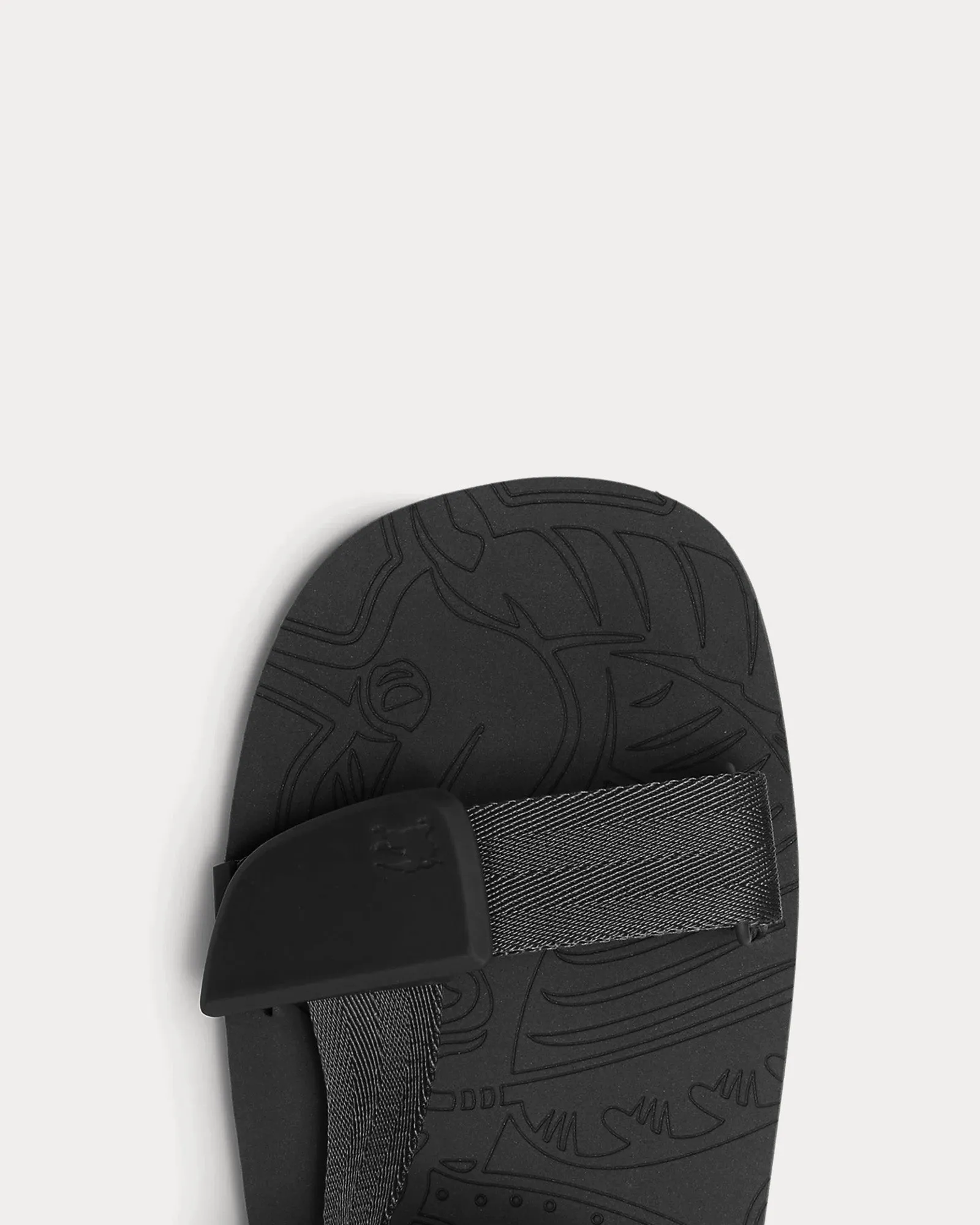 Trek Black Sandals