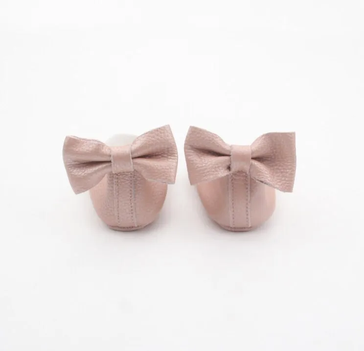 'Vintage Pink' Prima Ballerina - Soft Sole Baby Shoes