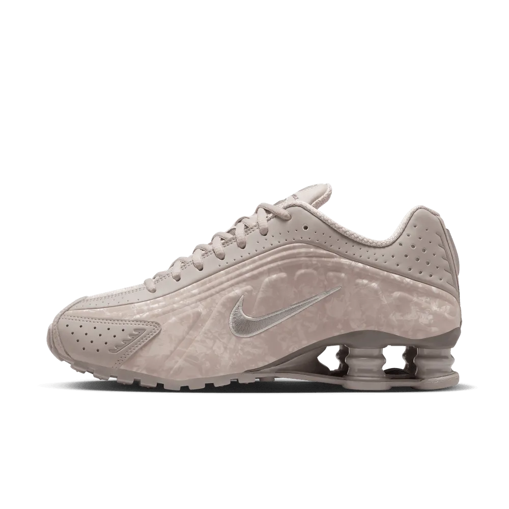 W Shox R4 'Flat Pewter Floral'