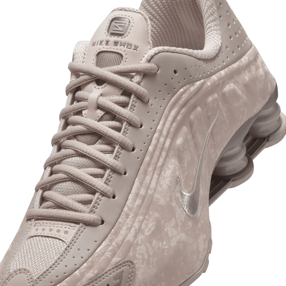 W Shox R4 'Flat Pewter Floral'