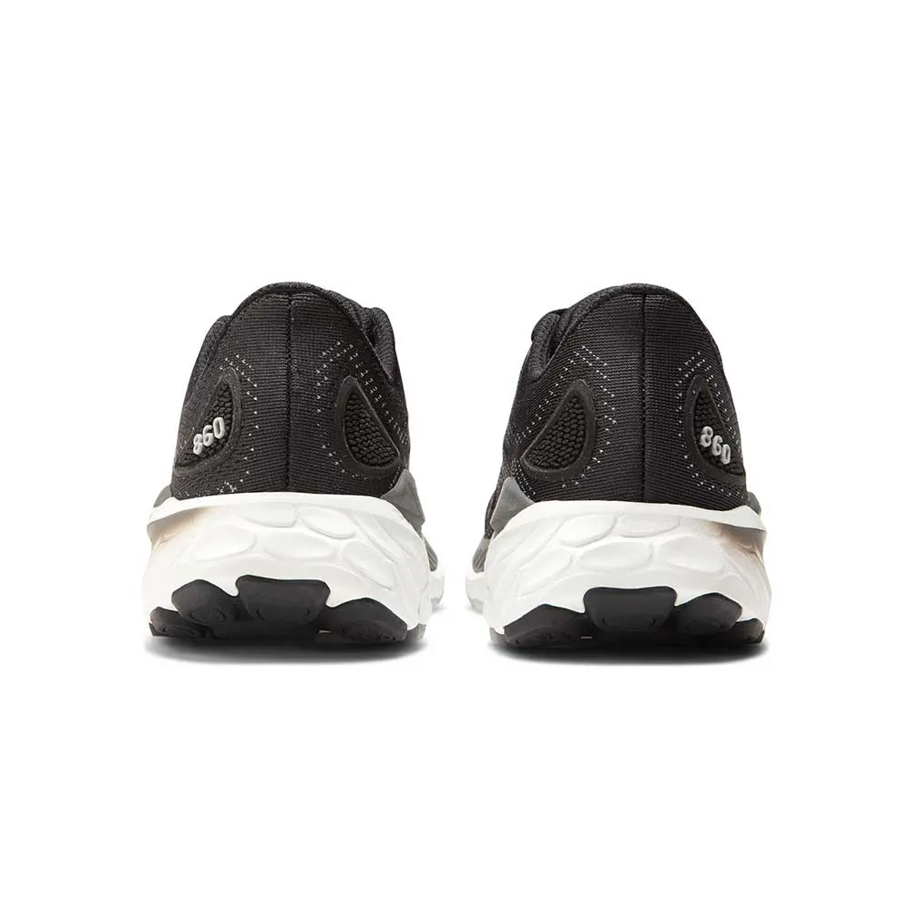 Women's Fresh Foam X 860 v13 Running Shoe - Black/White - Wide (D)