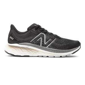 Women's Fresh Foam X 860 v13 Running Shoe - Black/White - Wide (D)