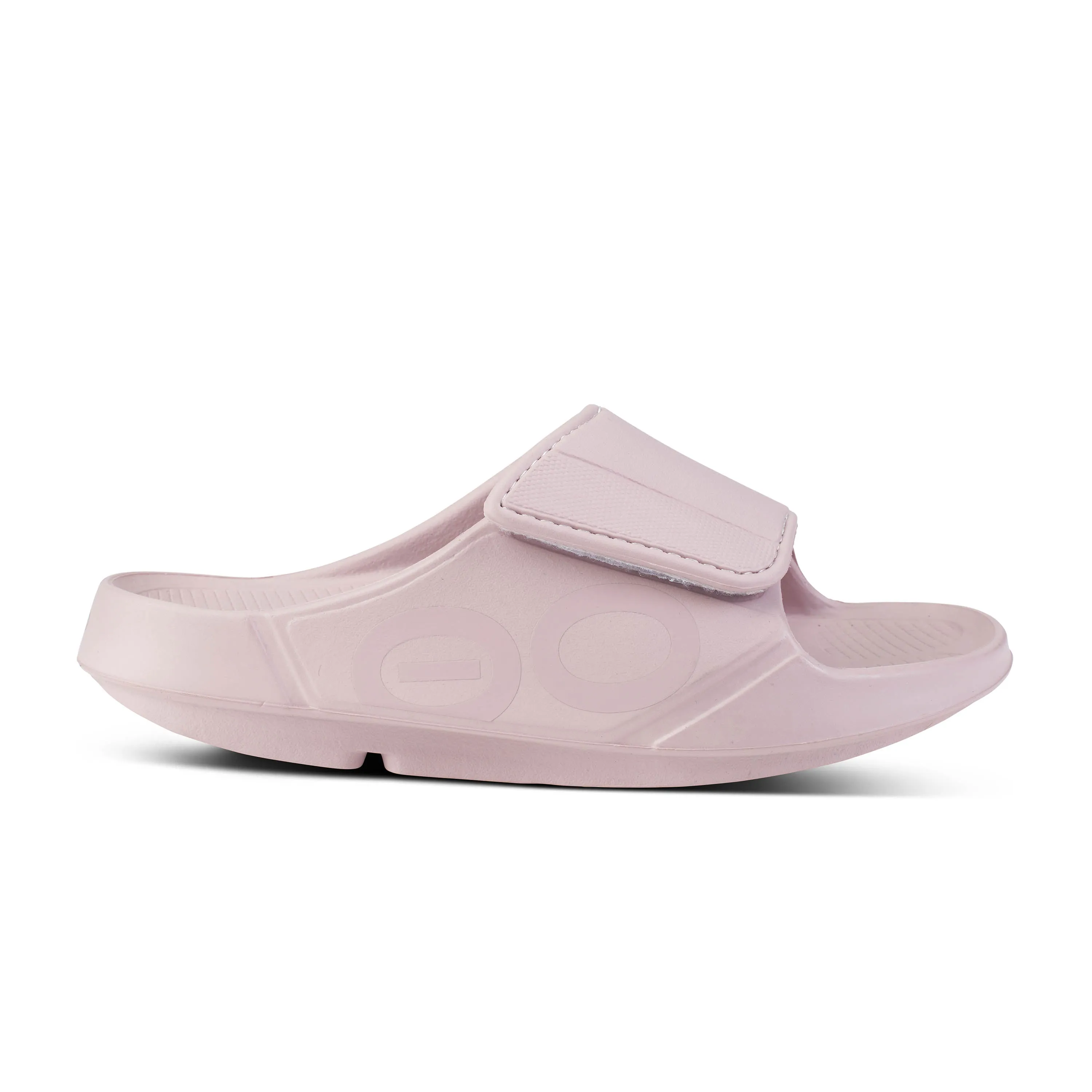 Women's Oofos OOahh Sport Flex Slide Sandal Color: Stardust