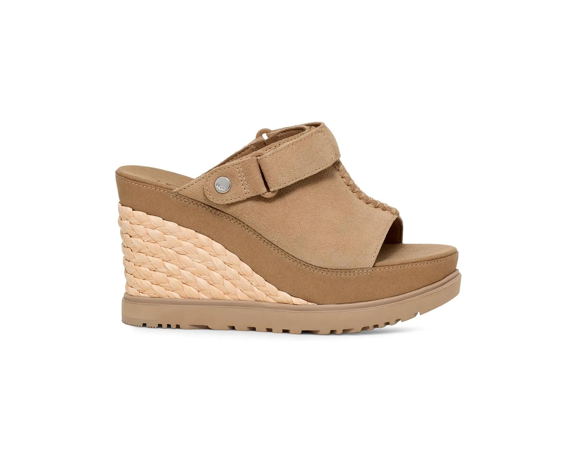 WOMEN'S UGG ABBOT ADJUSTABLE WEDGES | SAND